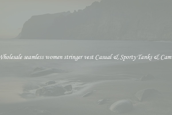Wholesale seamless women stringer vest Casual & Sporty Tanks & Camis