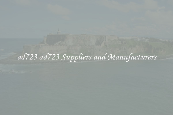 ad723 ad723 Suppliers and Manufacturers