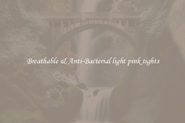 Breathable & Anti-Bacterial light pink tights